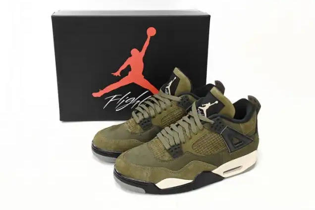 Rep MAX Air 4 Craft Medium Jordan Olive FB9927-200 0402